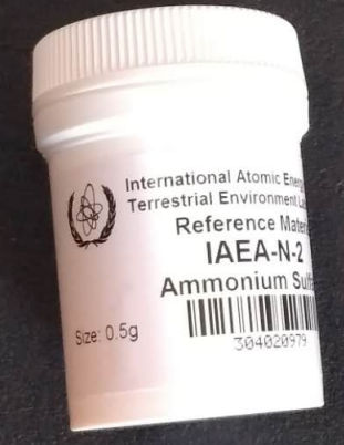 IAEA-N-2 , Ammonium Sulfate,硫酸铵,IAEA同位素标样