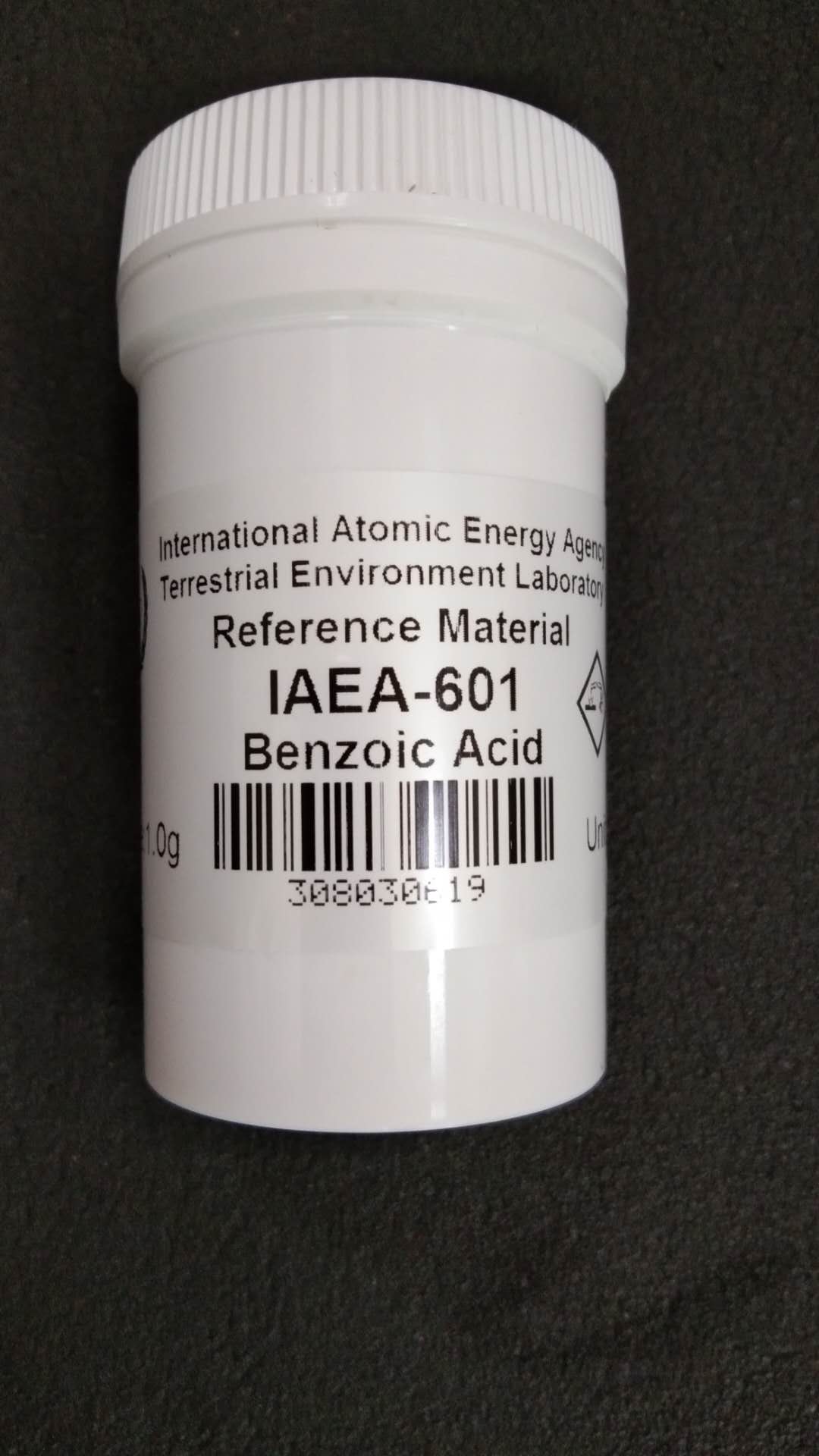 IAEA-601,Benzoic Acid,苯甲酸,IAEA同位素标样