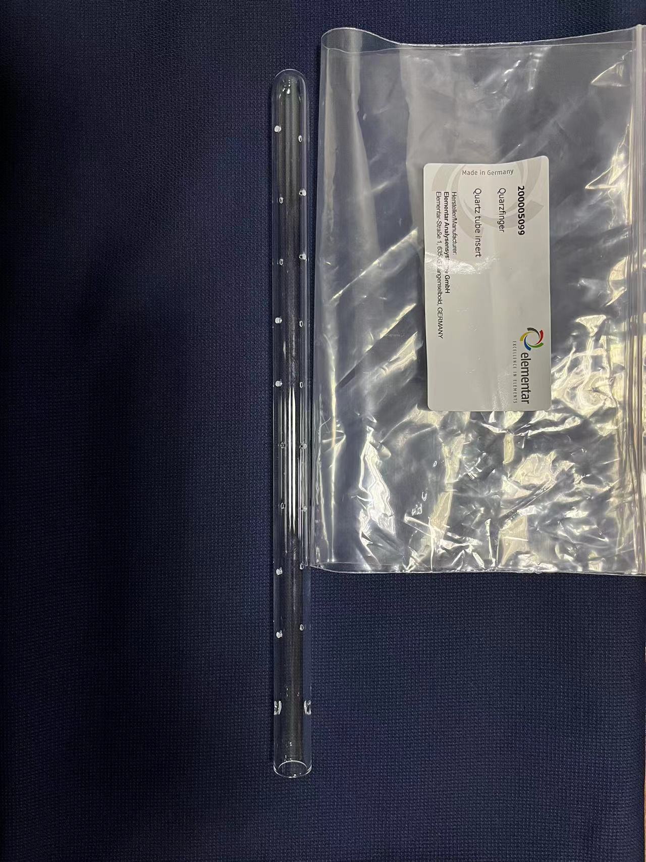 氧灰分管，22133211/4,德国Elementar分析仪器耗材