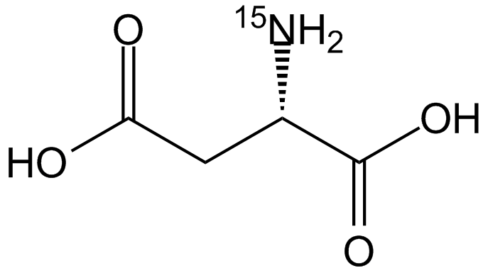 	 L-天冬氨酸，同位素标记示踪(图1)